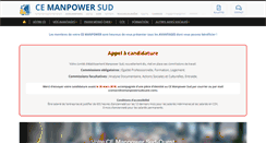 Desktop Screenshot of cemanpowersudouest.com